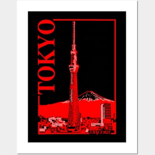 Tokyo-Sky Tree Posters and Art